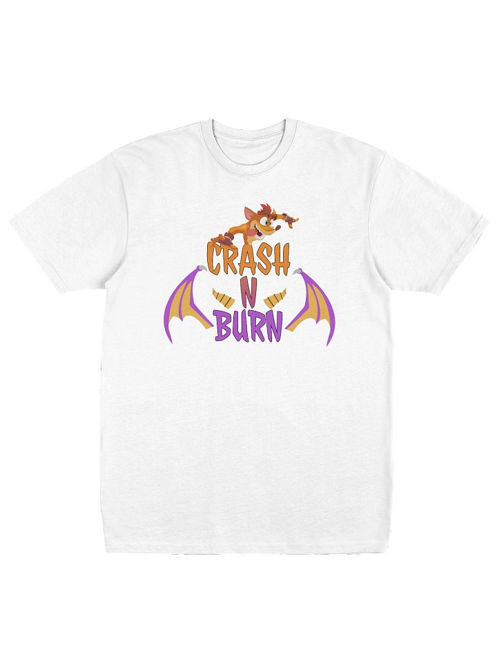 Crash N' Burn T-Shirt Front Design product image (2)