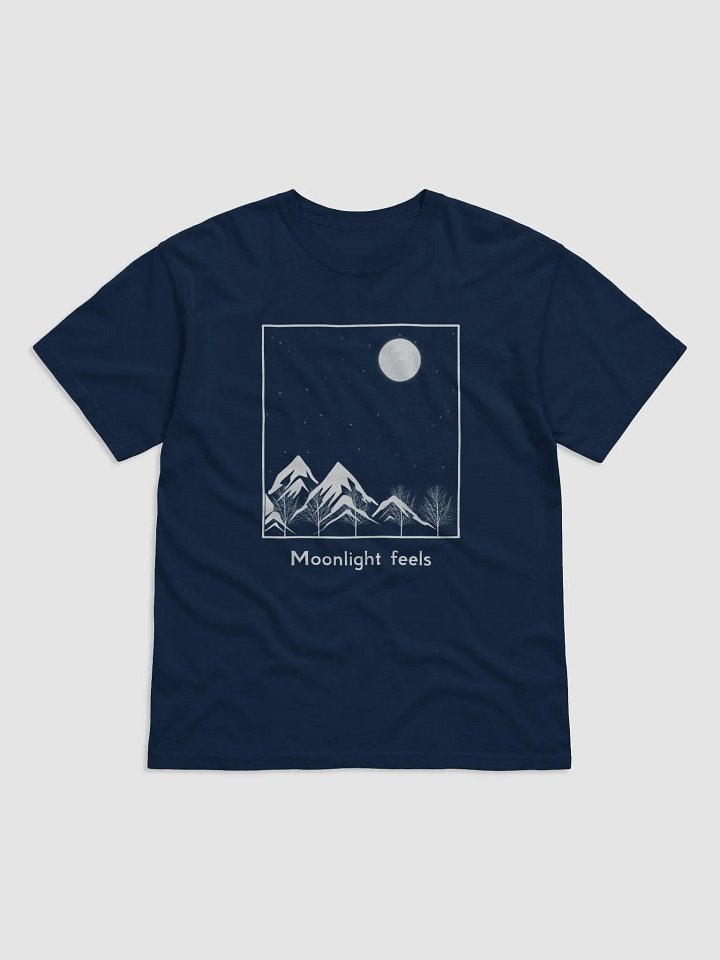 Moonlight feels T-Shirt For 2025 Spring product image (1)
