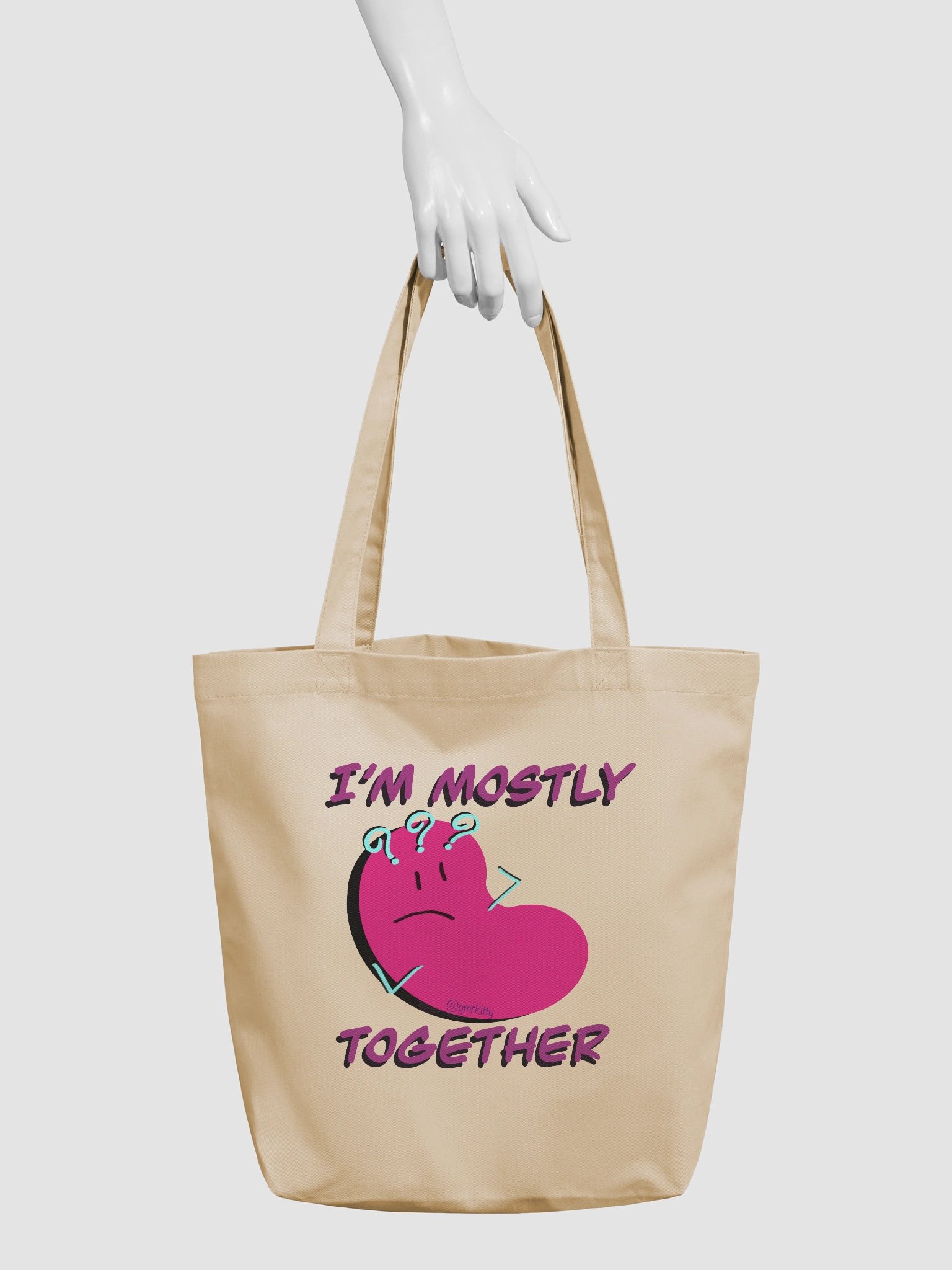 Mostly Together Tote Bean product image (3)