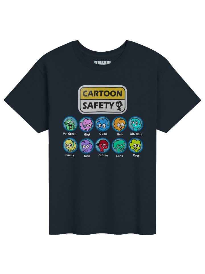 Cartoon Safety - Students and Staff T-Shirt product image (4)