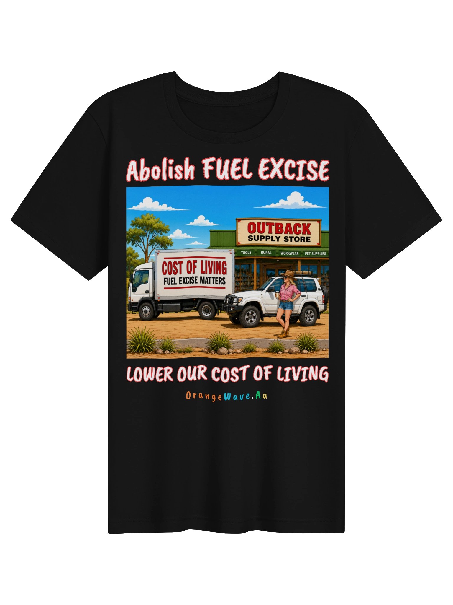 Abolish Fuel Excise Protest Tee product image (5)