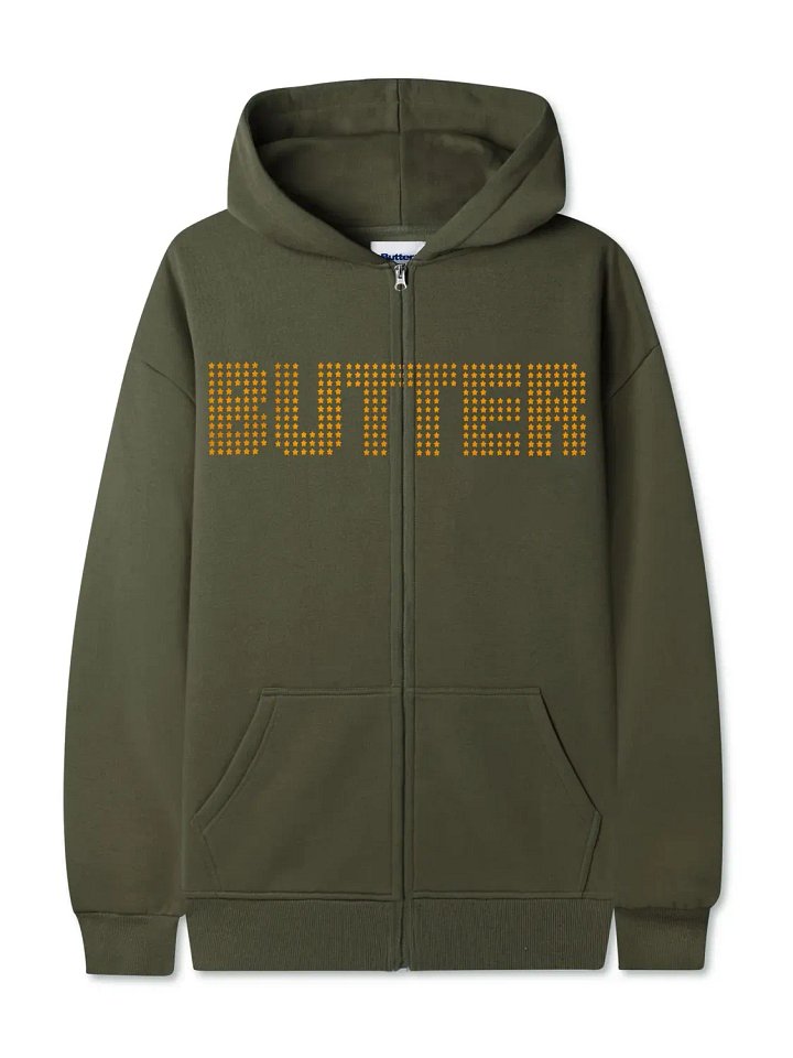 Stars Zip-Thru Hood, Army product image (1)