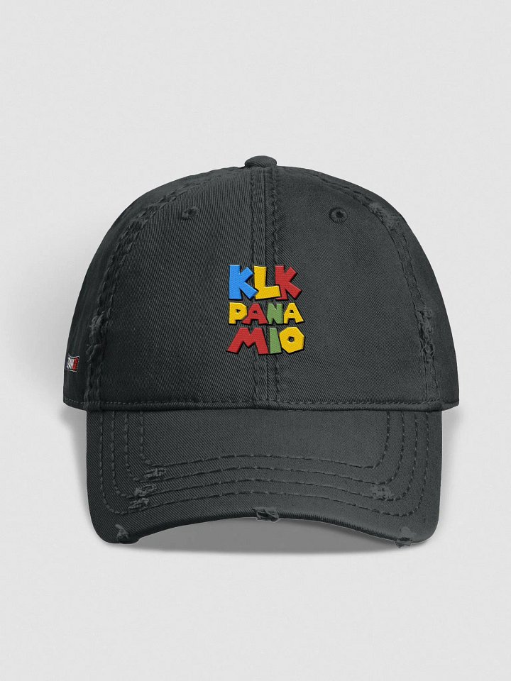 Distressed Dad Hat KLK PANA MIO product image (4)
