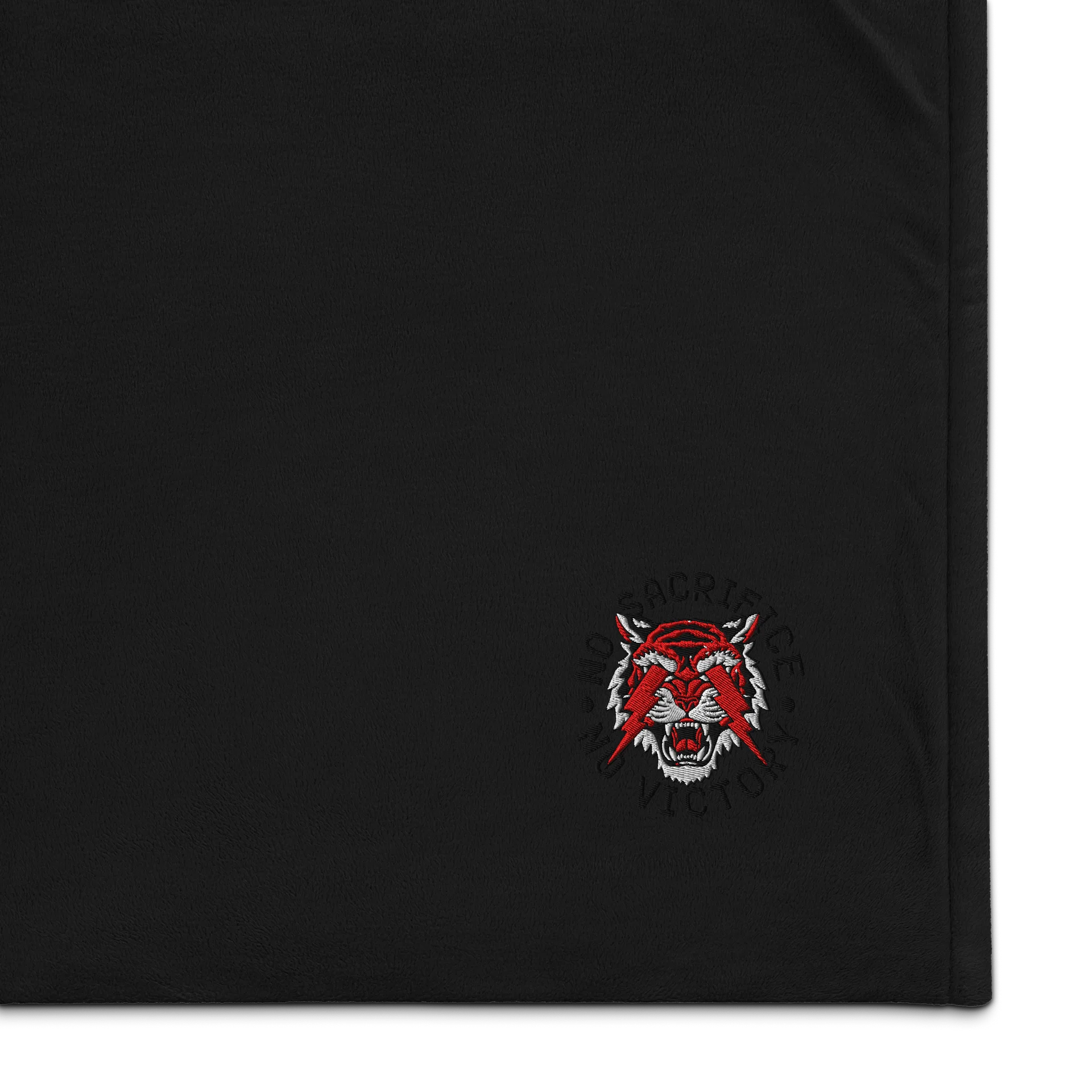 Red Tiger Lightning Sherpa Blanket product image (1)