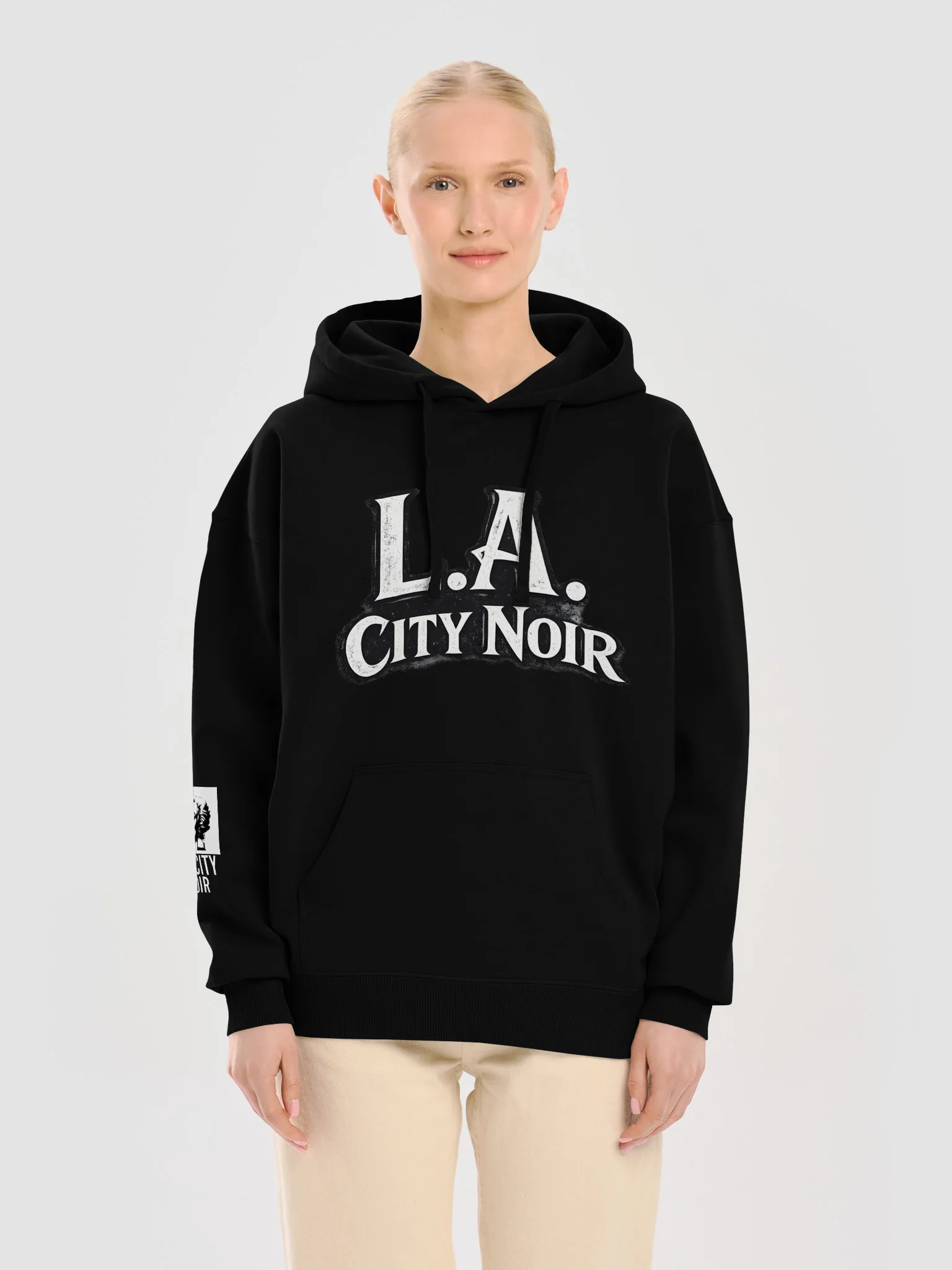 L.A. CITY NOIR HOODIE product image (9)