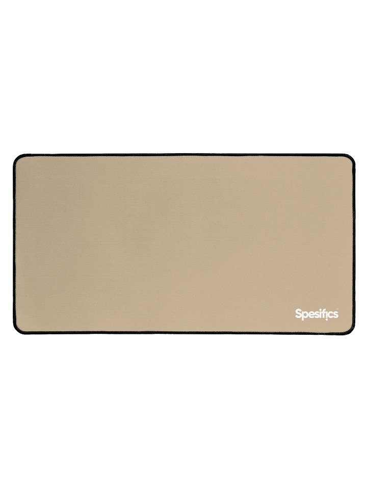 Spesifics Logo Desk Mat - Beige product image (1)