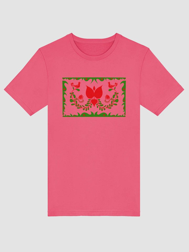 Hungarian Folk Art Red & Green T-Shirt product image (1)
