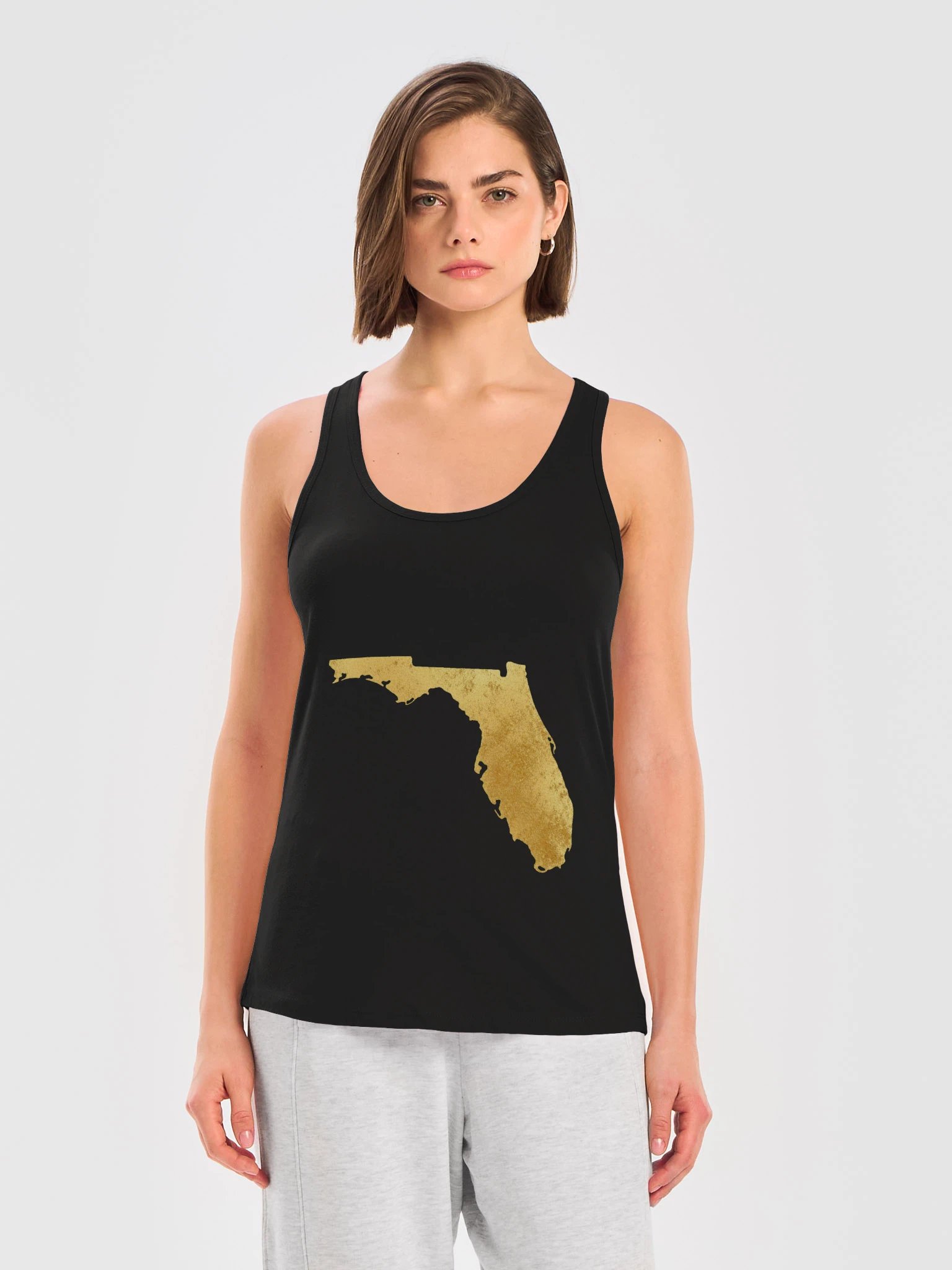 BOOTLEG Women's Gold Florida Tank product image (3)