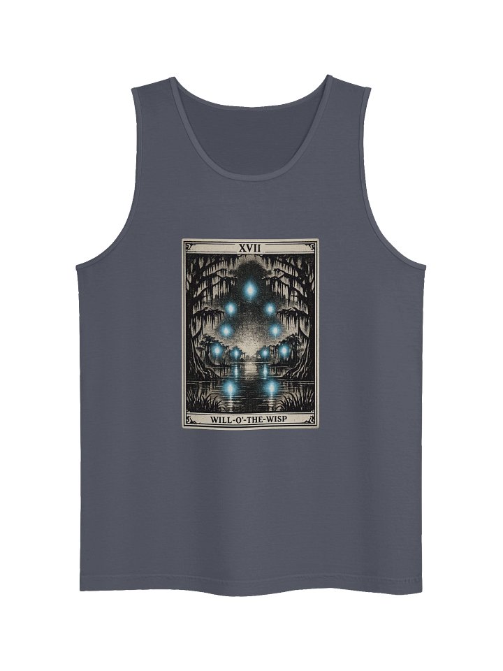 WILL-O-THE-WISP- THE STAR- UNISEX GARMENT DYED TANK TOP product image (9)