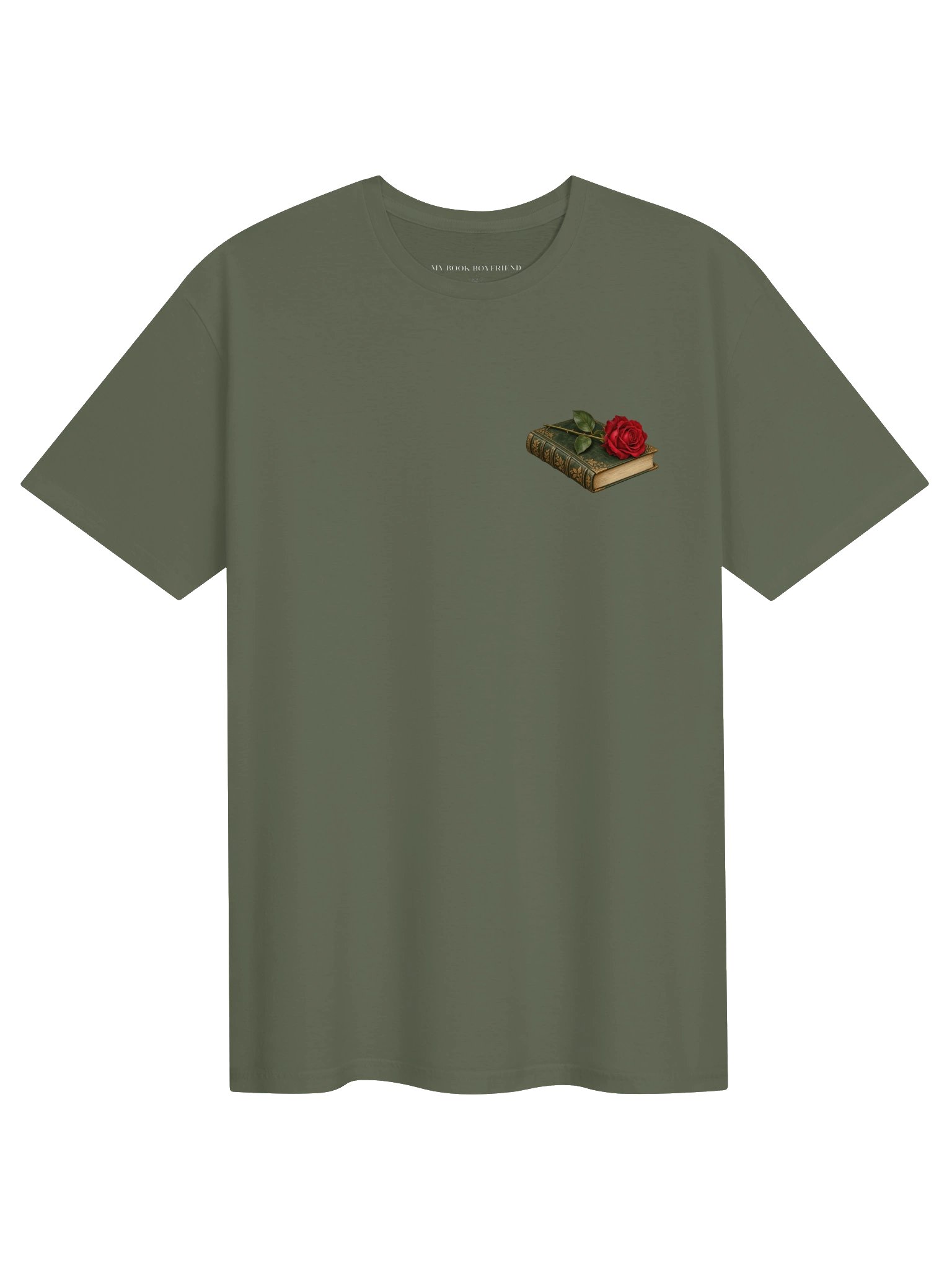 Between the Pages - Olive Green Classic T-Shirt product image (1)