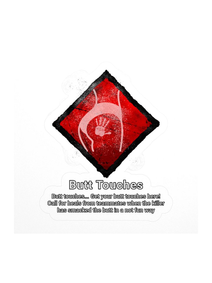 DbD Fun: Butt Touches Sticker product image (1)