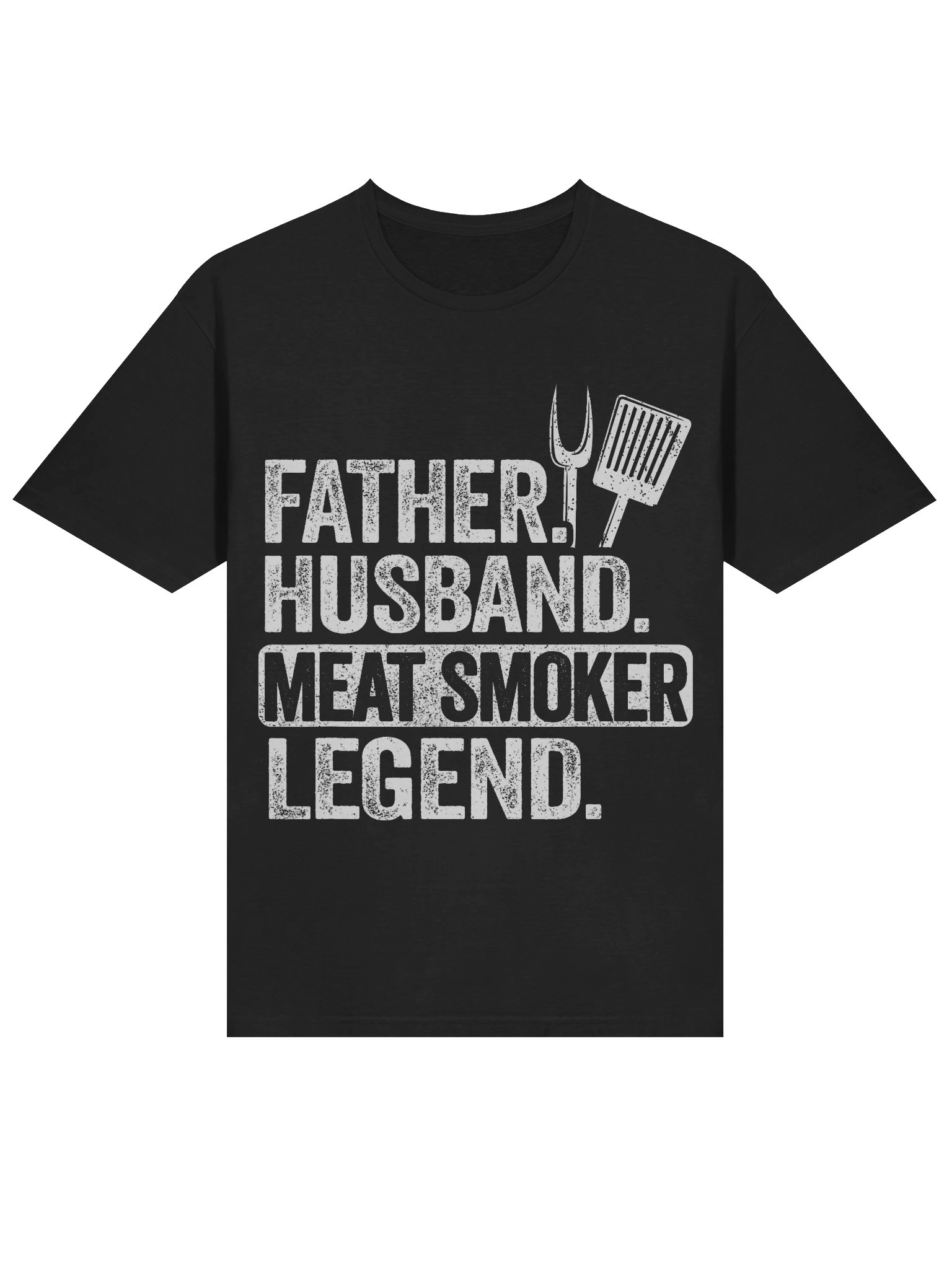 Father. Husband. Meat Smoker. Legend. – Gildan Softstyle Unisex T-Shirt product image (2)