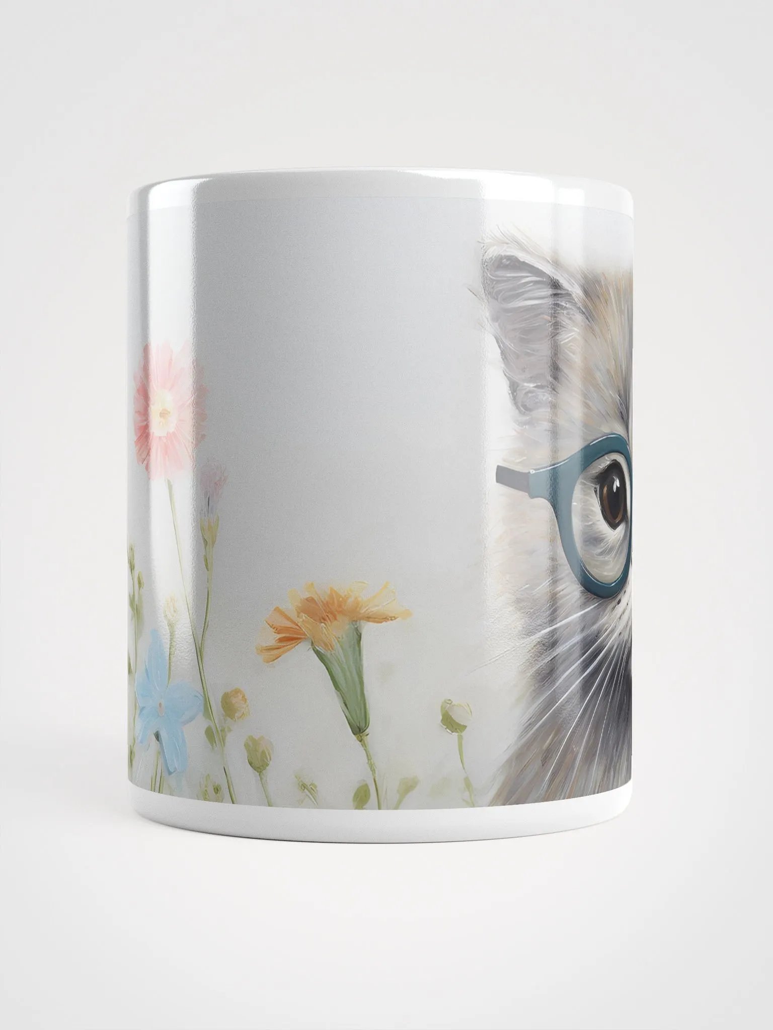 Smarty Cat Glasses Mug product image (3)