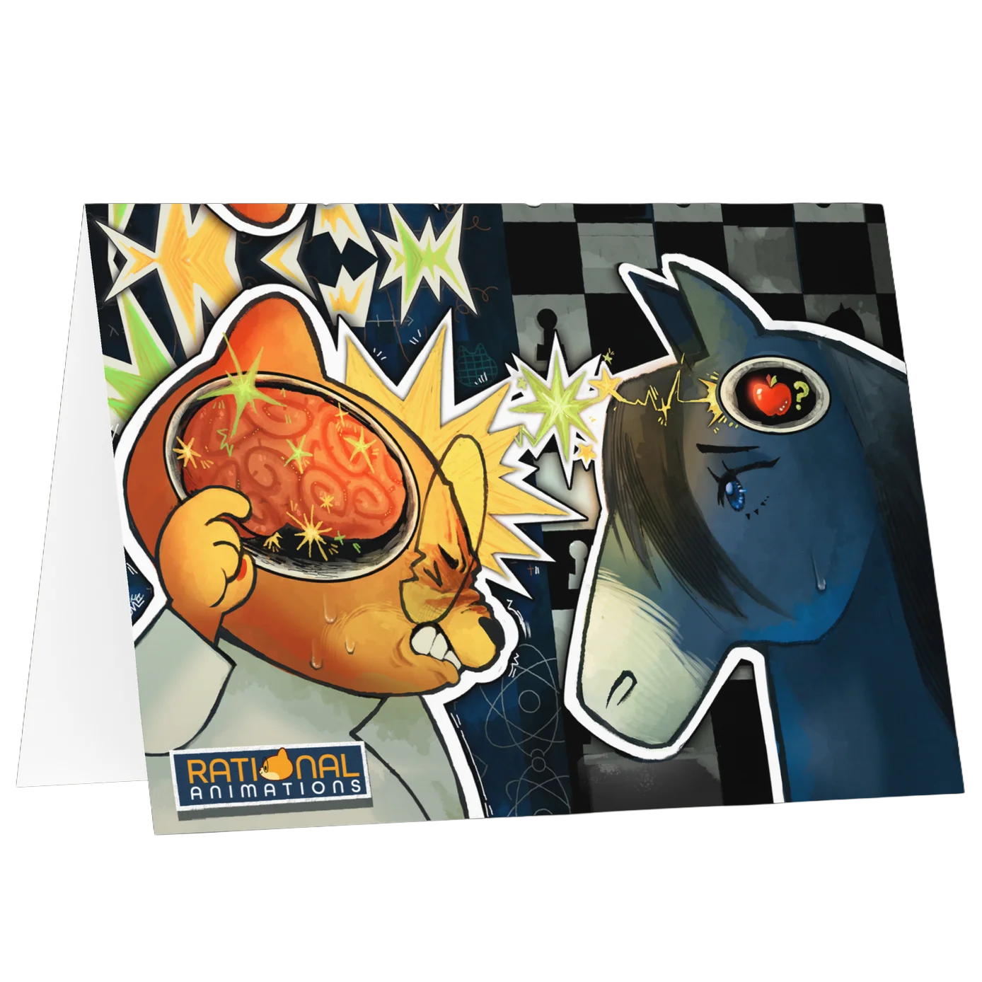 Clever Hans Postcard product image (1)