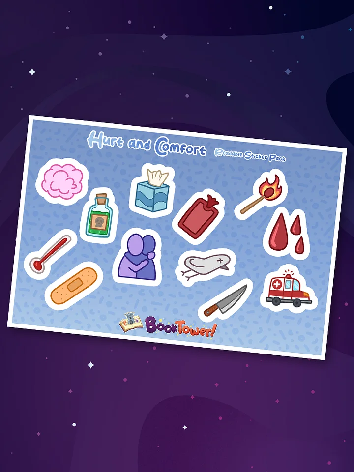 Hurt and Comfort Sticker Pack - Sticker Sheet product image (1)