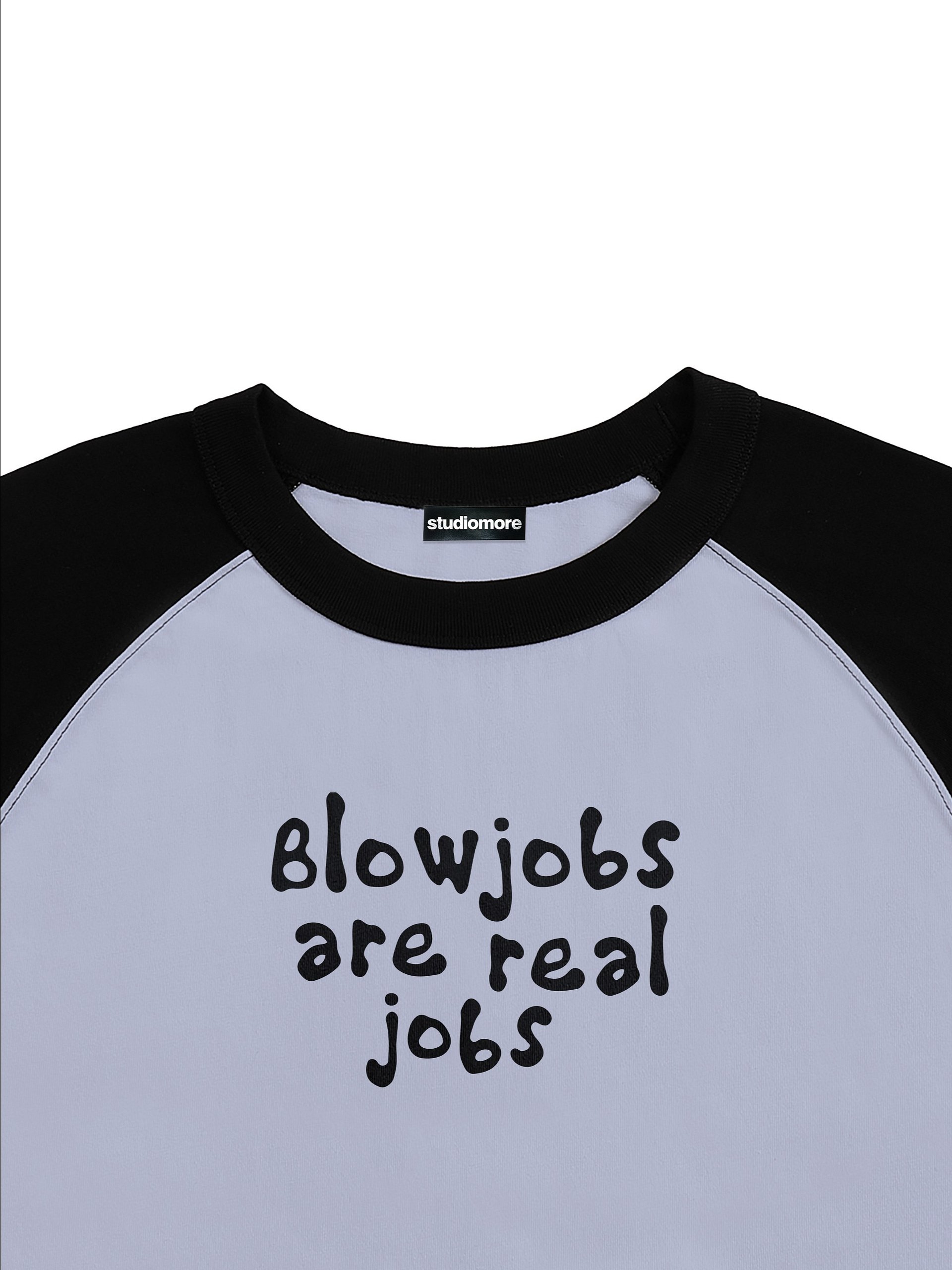 Real Jobs Color-Blocked Raglan Sleeve T-Shirt product image (3)