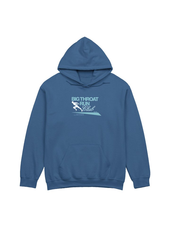 Big Throat Run Club Hoodie (Indigo Blue) product image (2)