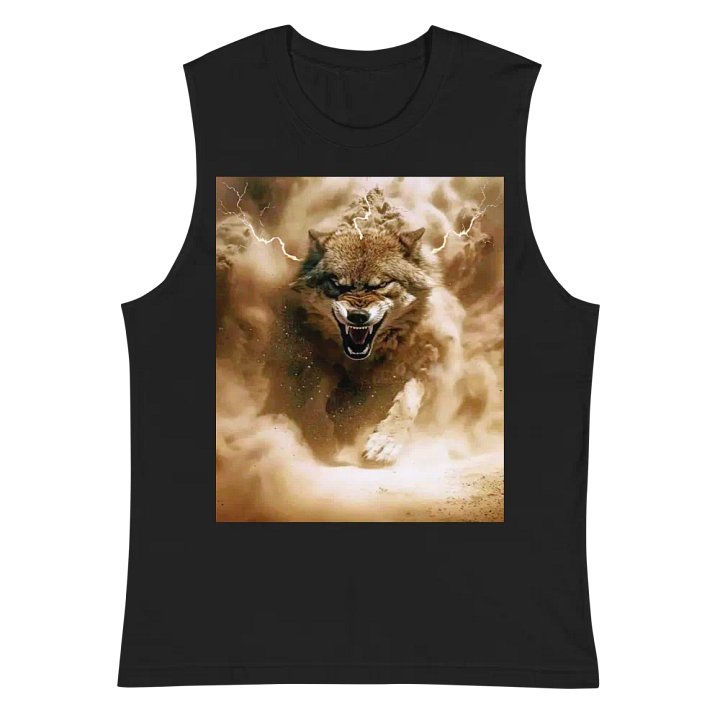 Thunderous Storm Wolf Muscle Top product image (2)