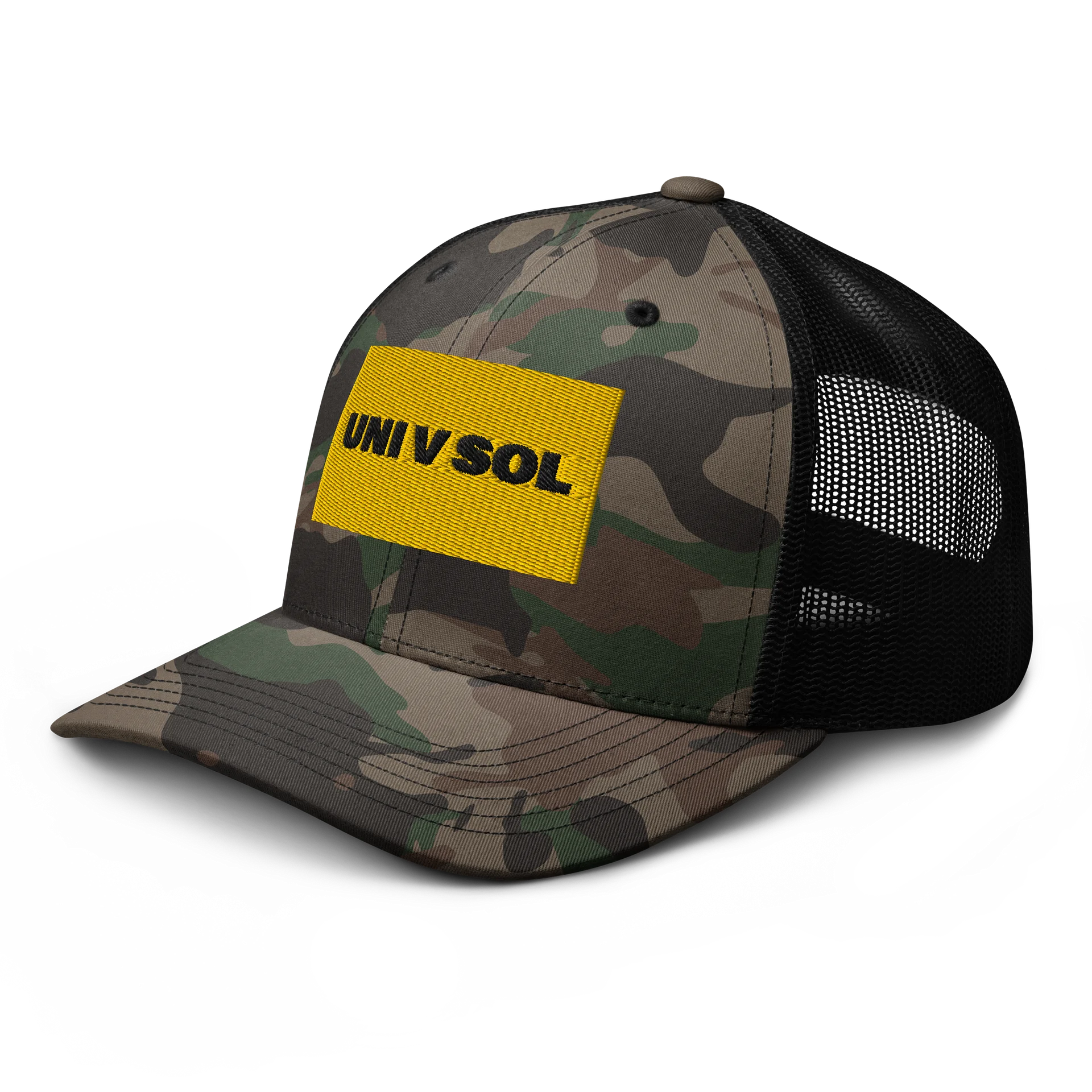 UNI V SOL Classic Camo Trucker Hat product image (4)