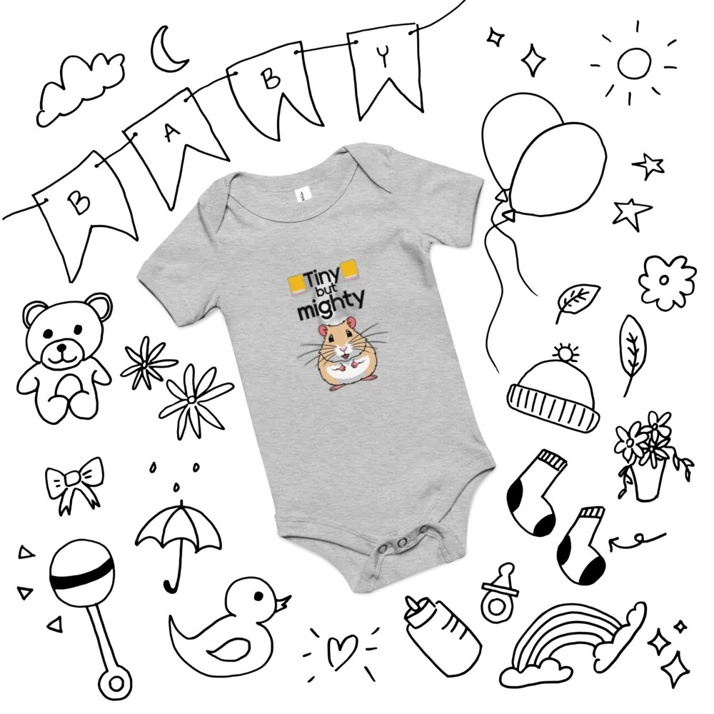 Mighty Rodent Baby Onesie product image (51)