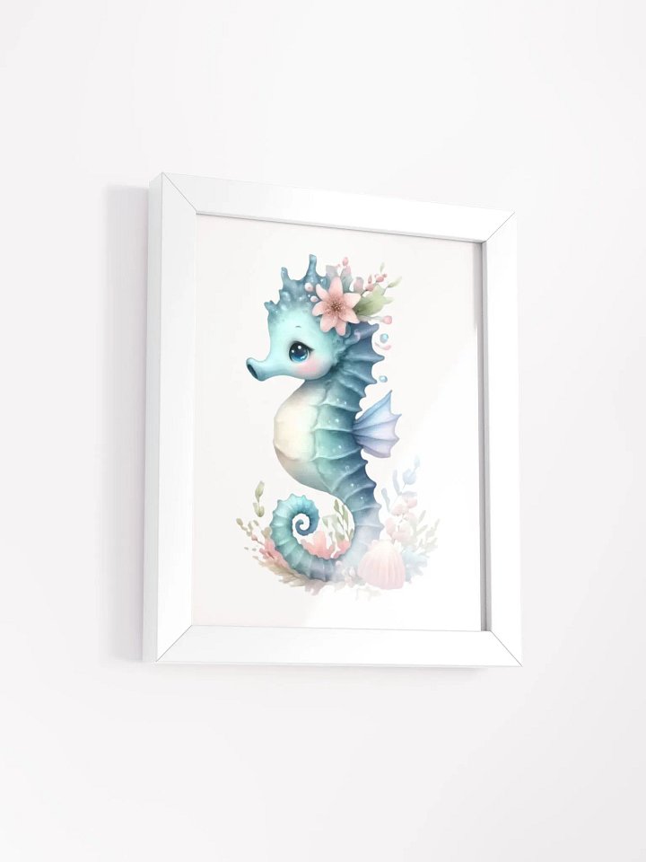 Whimsical Seahorse Fantasy Framed Poster product image (15)