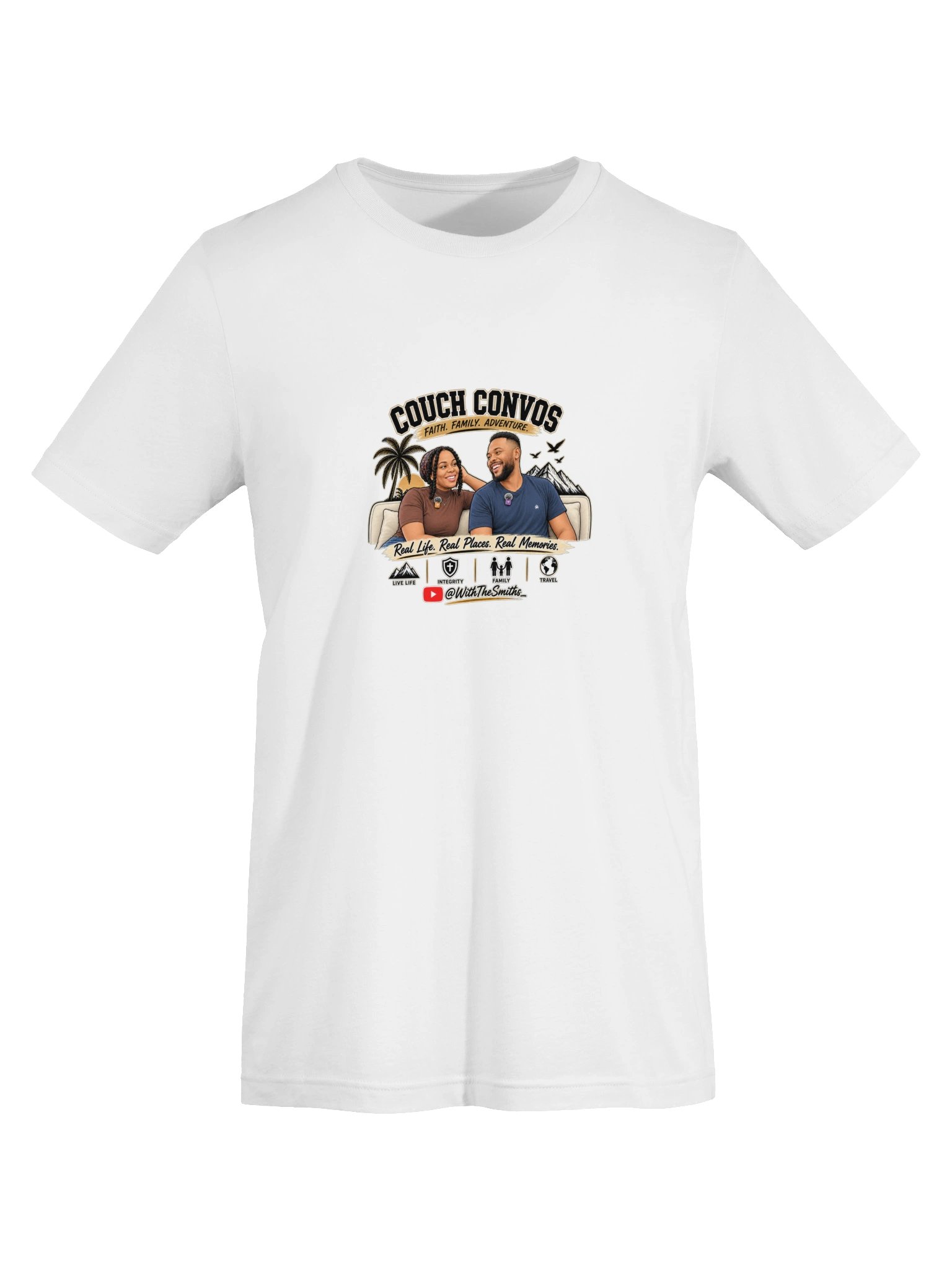 WTS White Tee - Couch Convos (front only) product image (5)