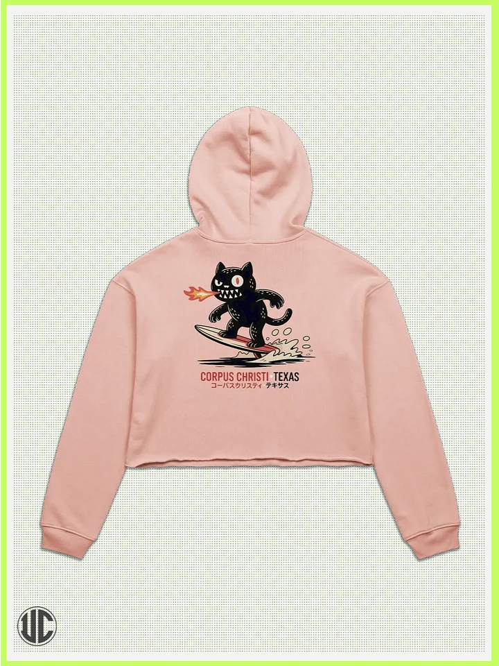 UnkoCon – Corpus Christi TX Surfer Crop Hoodie product image (2)