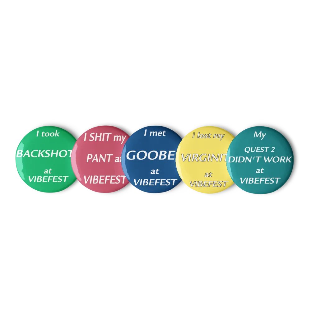VIBEFEST ESSENTIAL PIN SET product image (1)