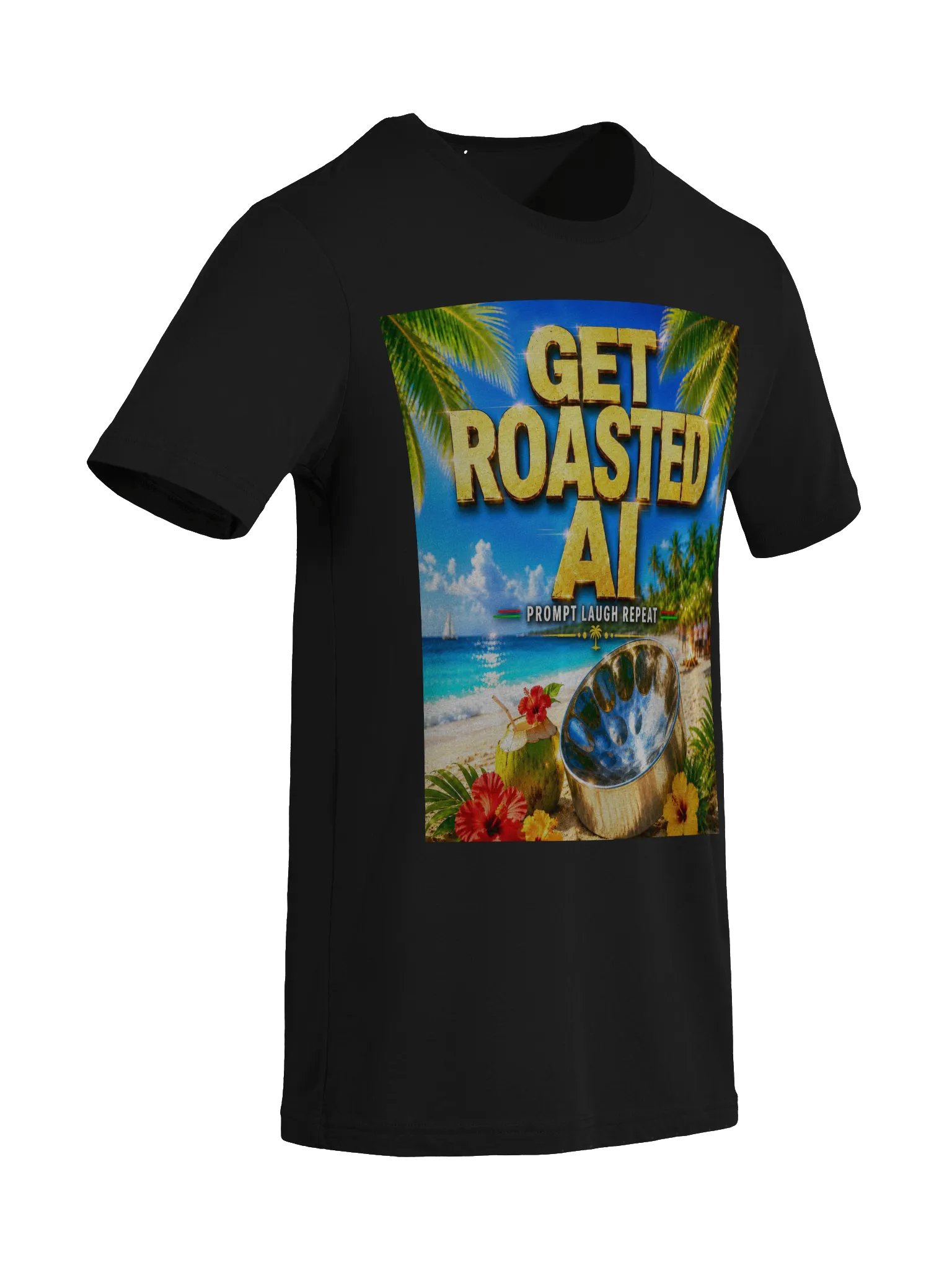 Get Roasted AI (PLR) - Ultra-Soft Triblend T-Shirt product image (15)