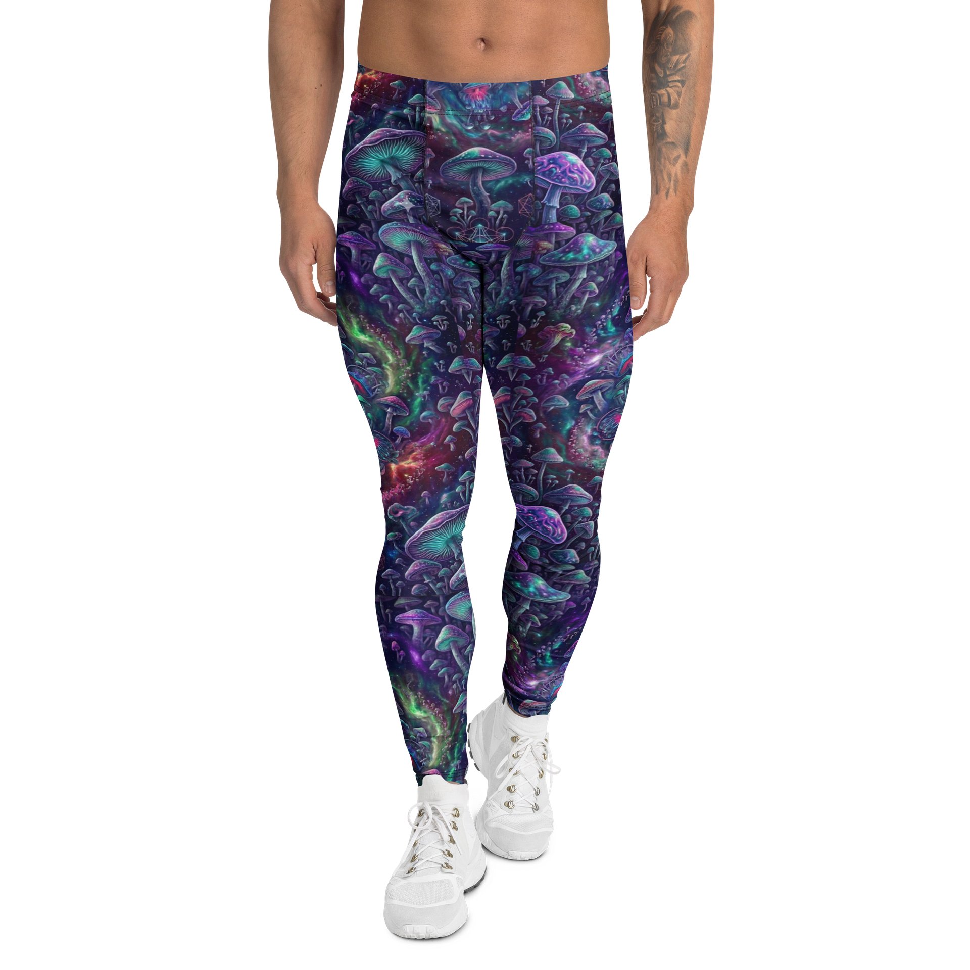 Neon Fungi Flux Tights Mens product image (1)