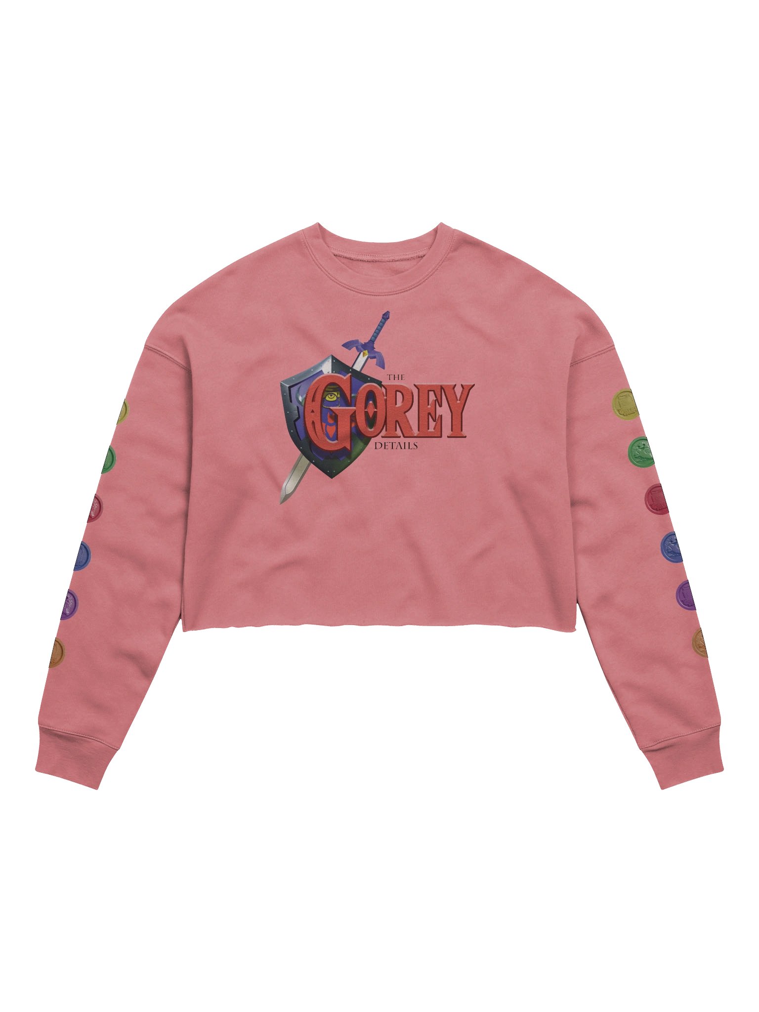 Hero of Time - Bella+Canvas Women's Fleece Crop Sweatshirt product image (14)