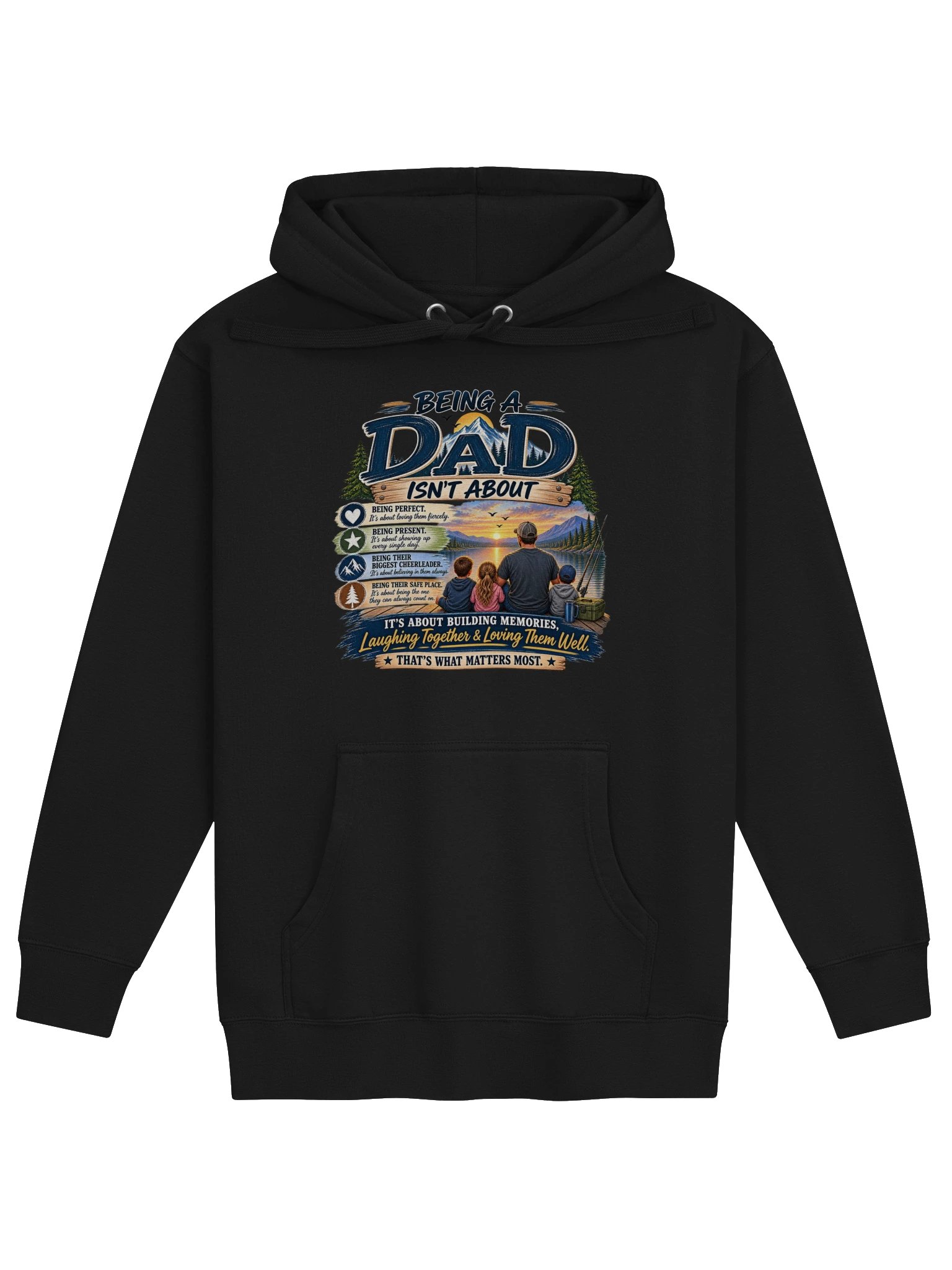 Being a Dad Hoodie product image (1)