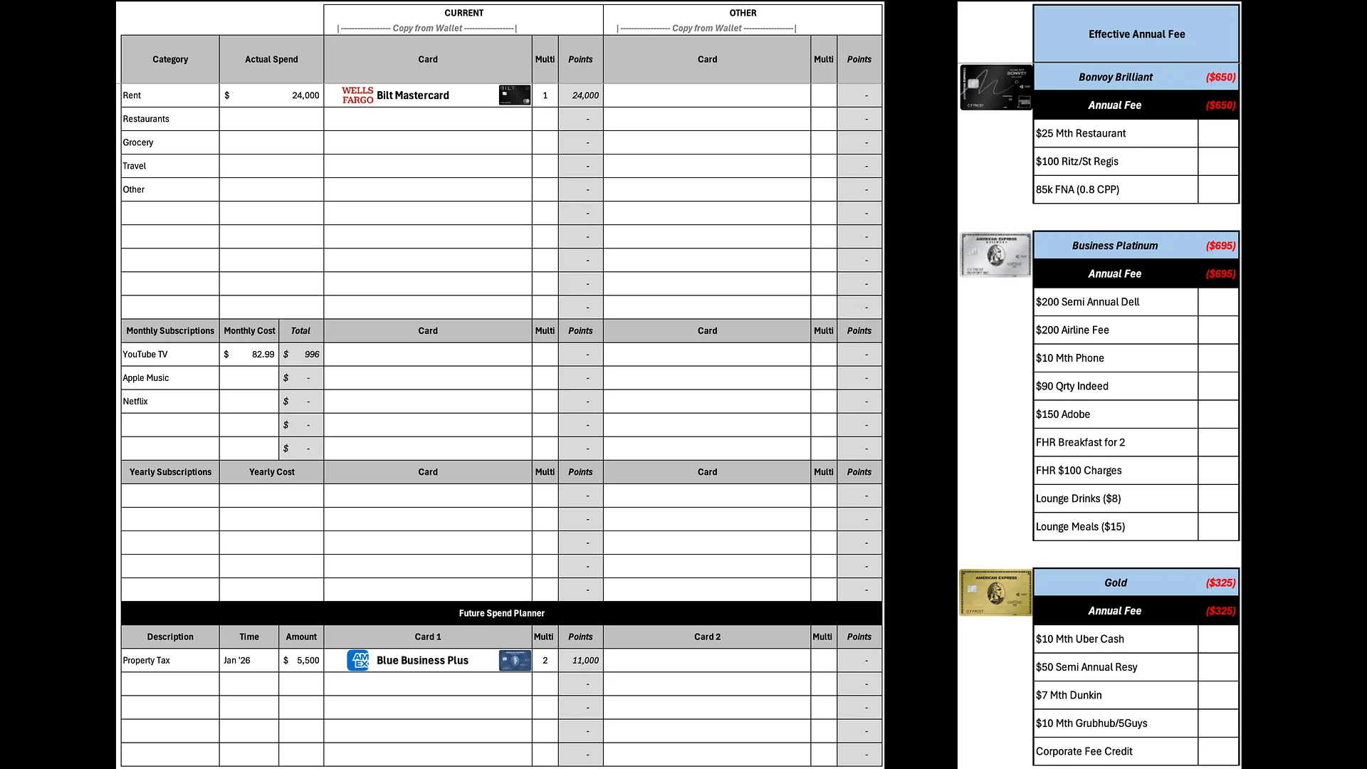 Credit Card Roadmapping Tool product image (4)