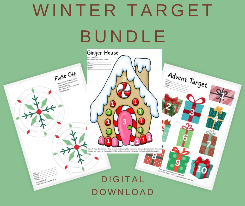 Winter Target Bundle (Printable Download) product image (1)