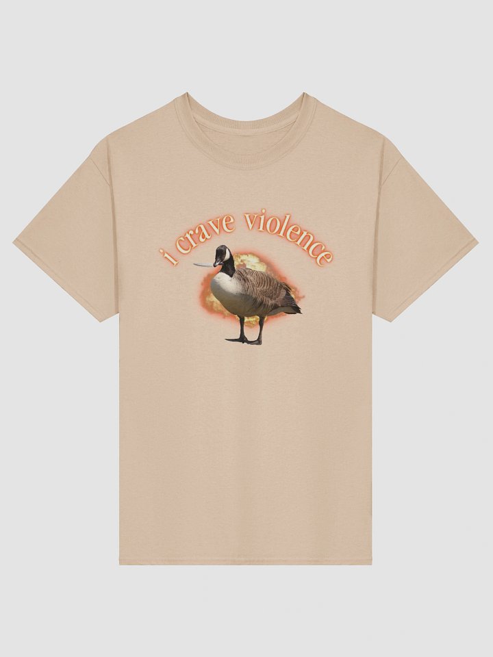 I Crave Violence Goose T-shirt product image (8)