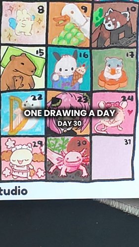 [Day 30] Axolotl

what should I draw for the last day?

#artchallenge #doodleart #illustrationartist