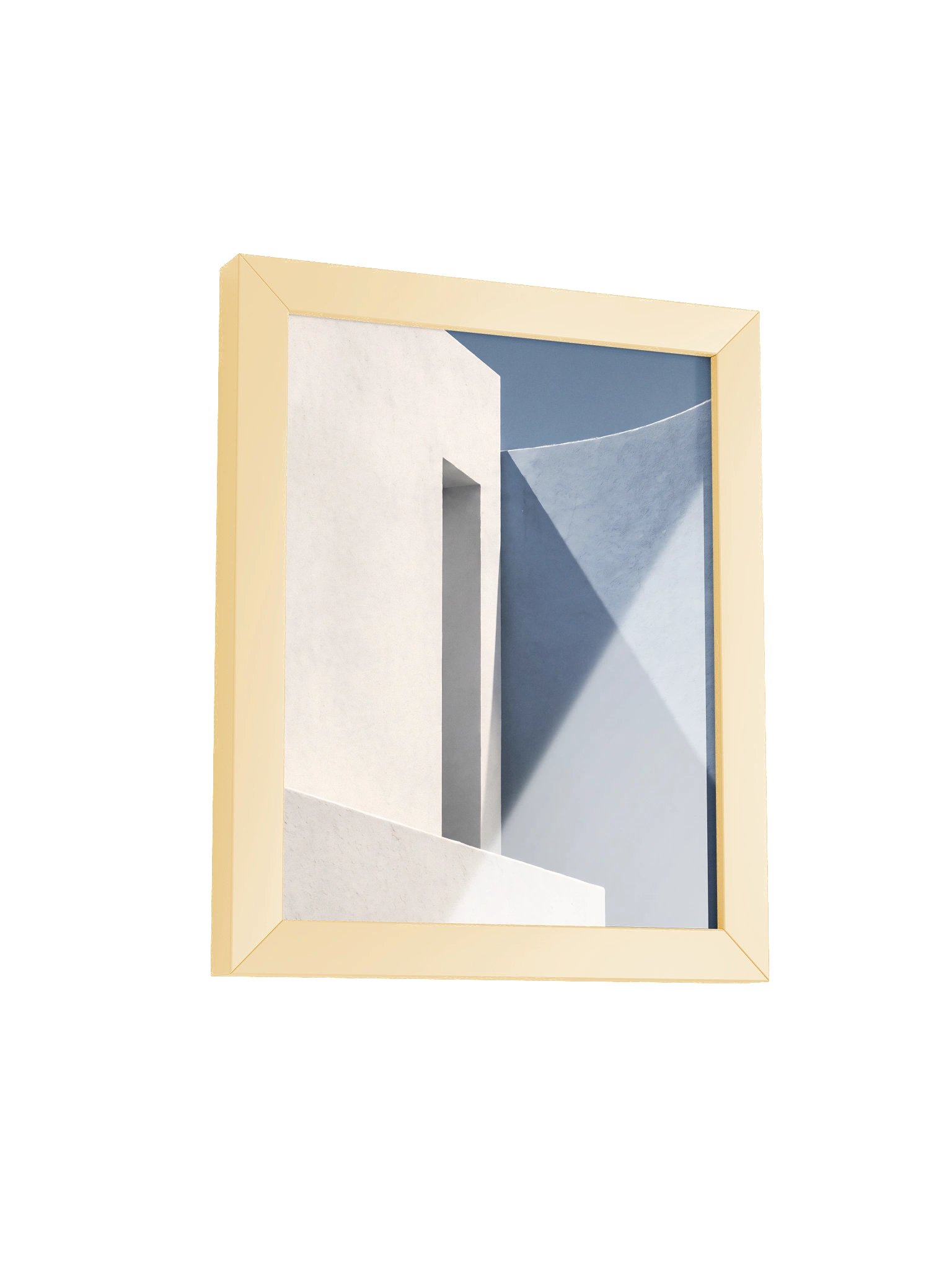 Cycladic Light - Minimalist Mediterranean Architecture Wall Art product image (65)