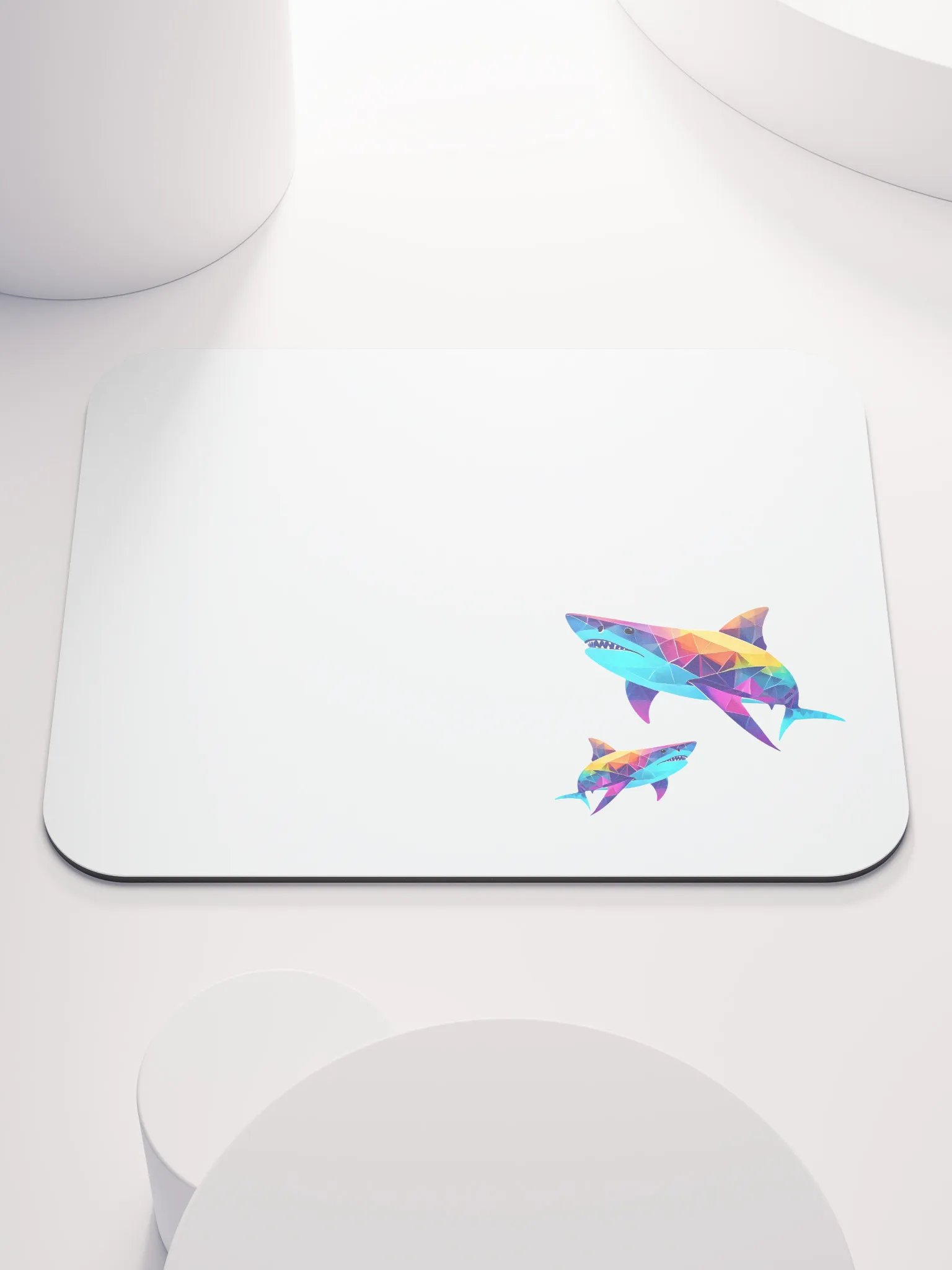 THE MEG - Mouse Pad [White] product image (1)