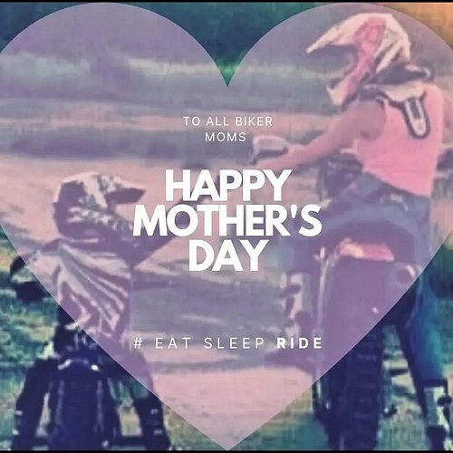 Happy Mother's Day to all the Mamas! 💜 
-Straywolf & Cub
#HappyMothersDay #MothersDay2022 
#ladyrider #ladyriders #womensuppo...