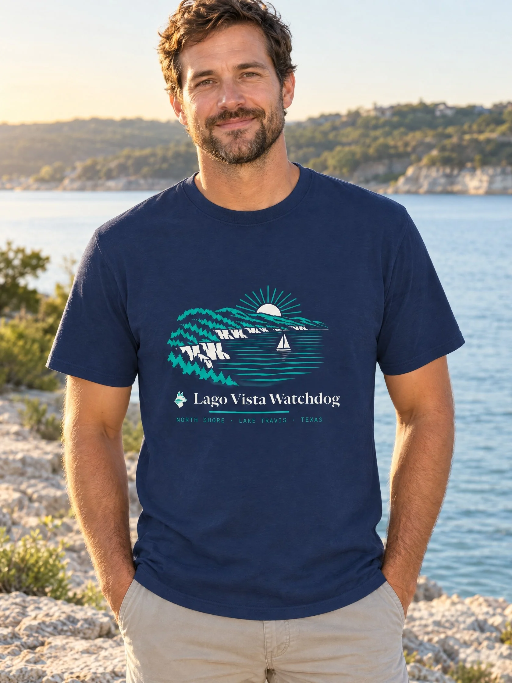 Lago Vista Lake Tee