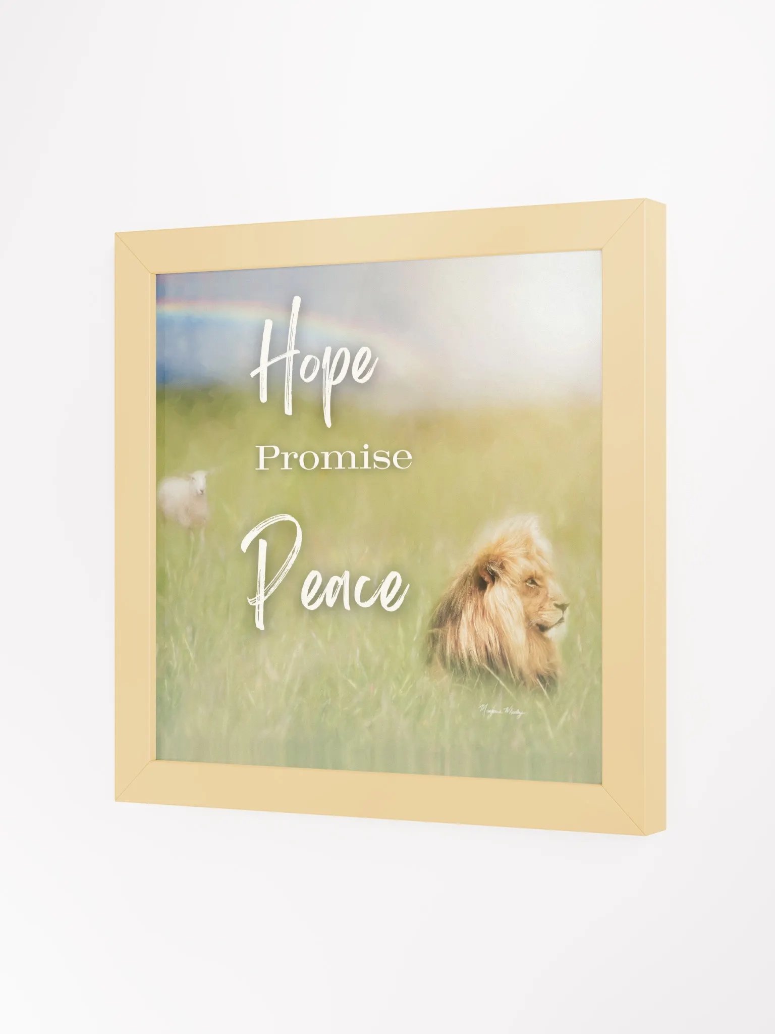 Hope, Promise, Peace Framed Print product image (3)