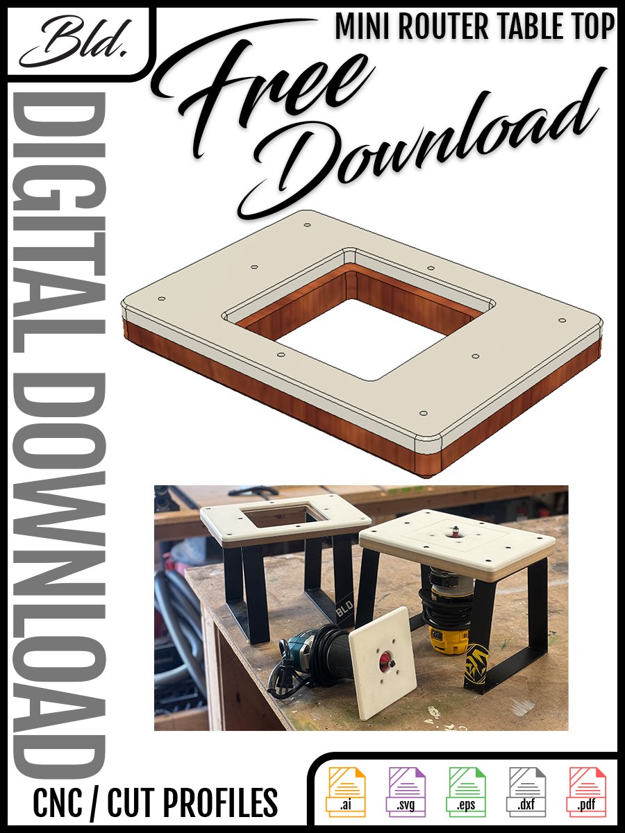 ROUTER TABLE TOP (BASES SOLD SEPARATELY) product image (1)