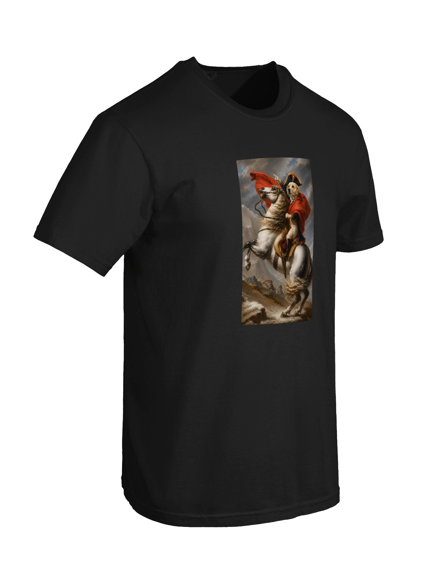 Labrador Retriever Napoleon Crossing the Alps T-Shirt product image (5)