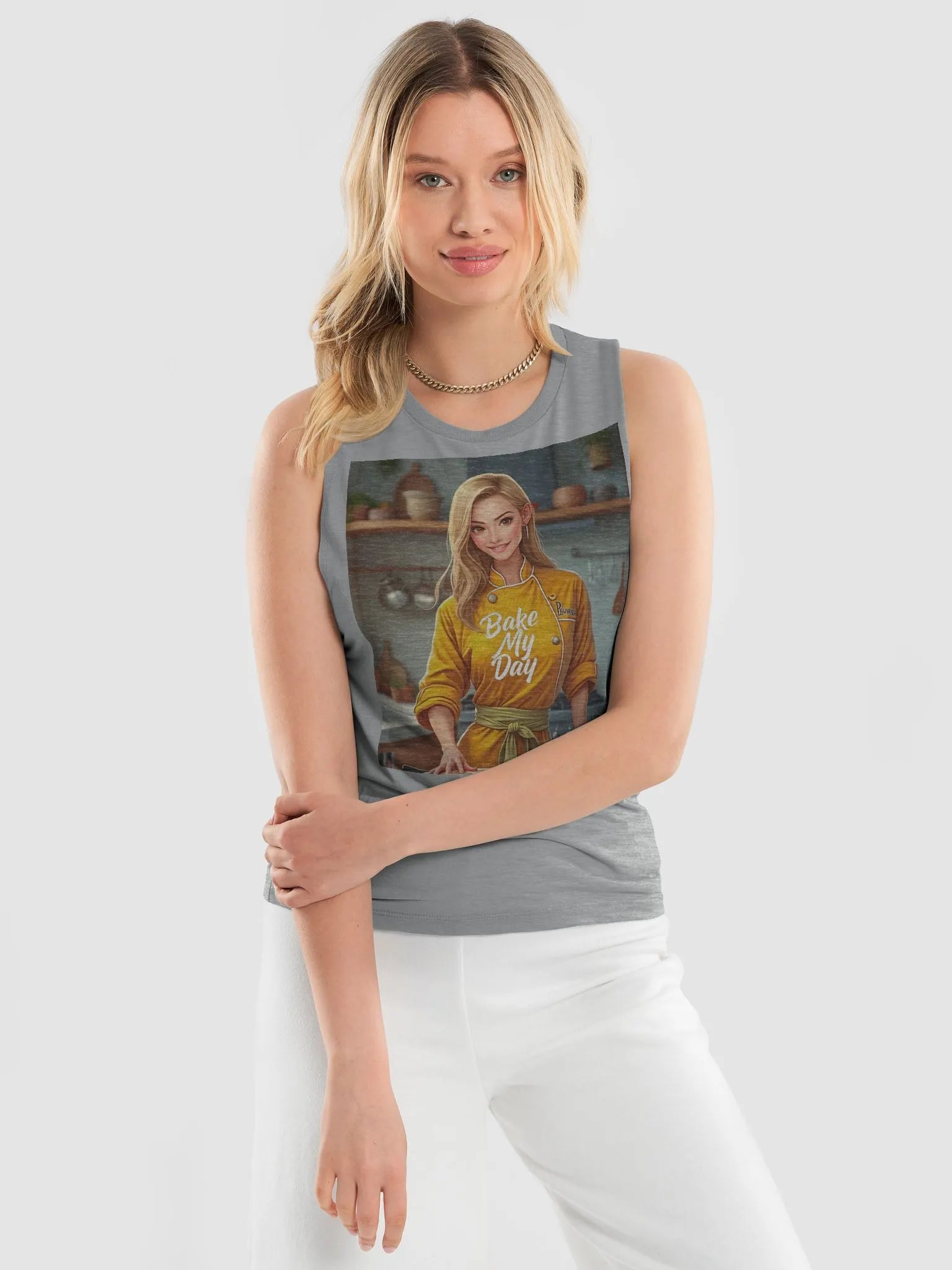 Bake My Day Chef Muscle Tank product image (12)