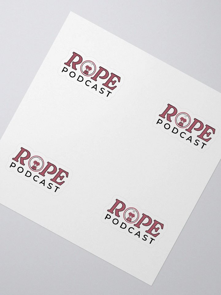Rope Podcast Logo Stickers product image (2)