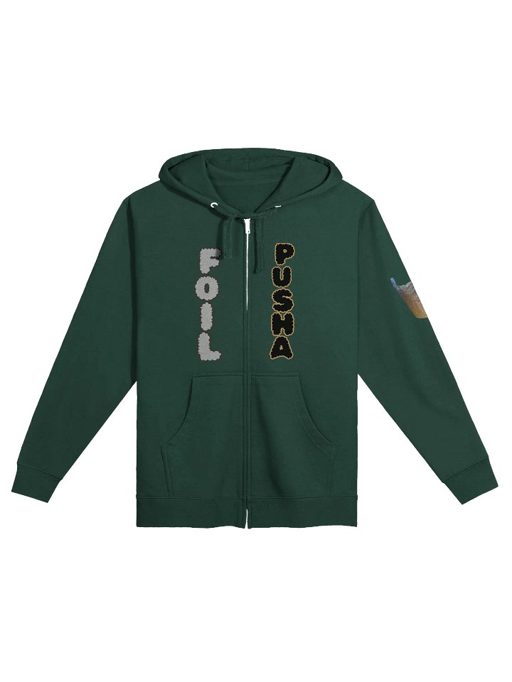 Foil Pusha Collective ZIP UP Fleece Hoodie product image (2)