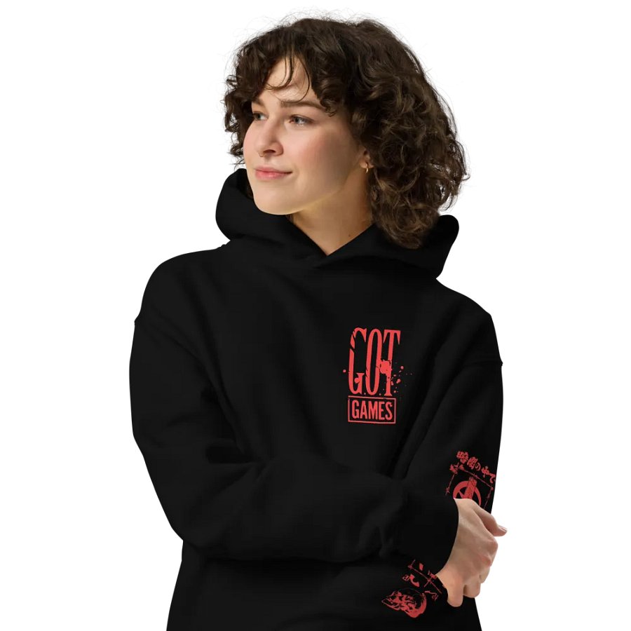 G.O.T OVER-SIZED HORROR HOODIE product image (4)