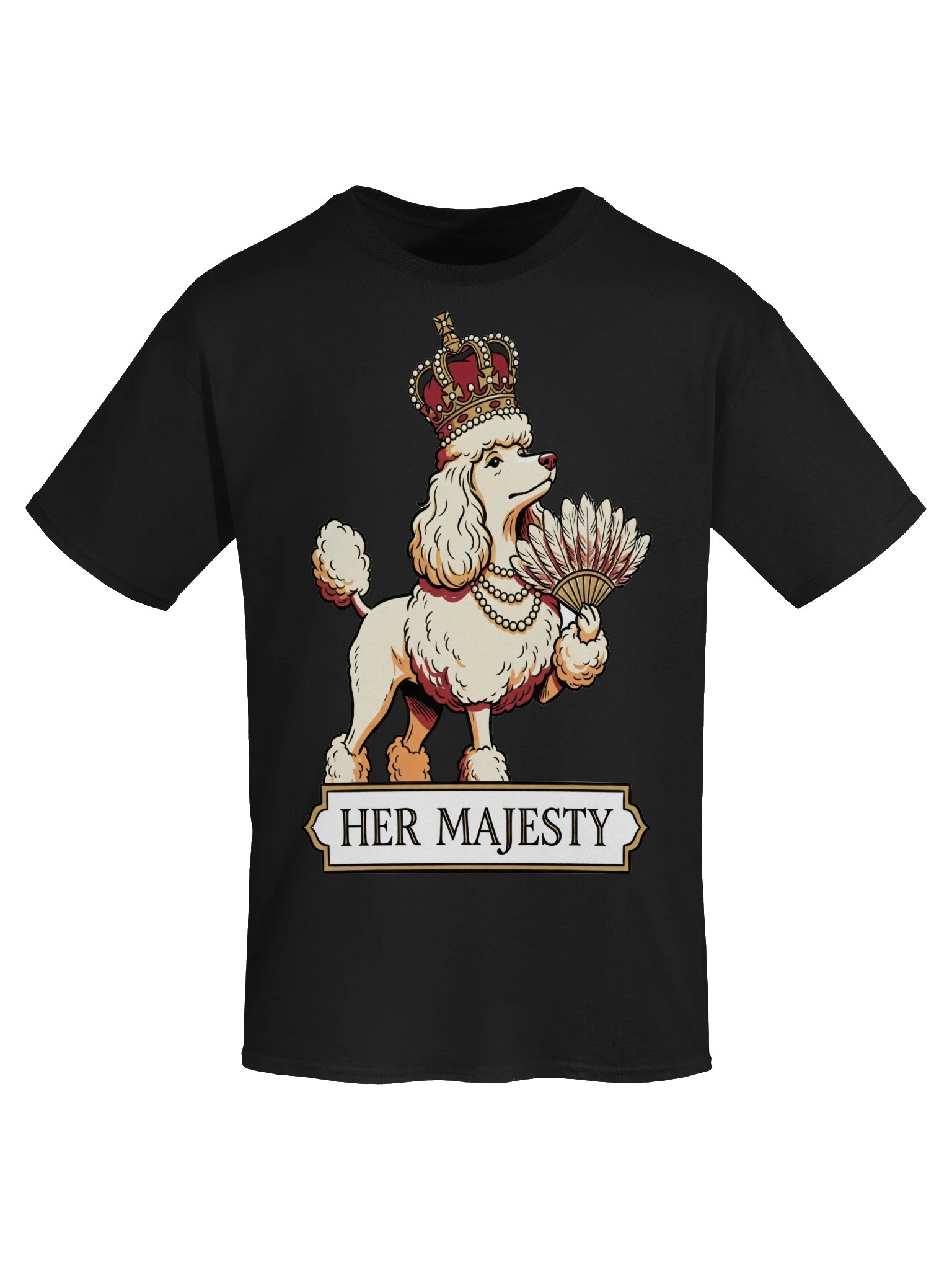 Her Majesty Poodle Tee product image (33)