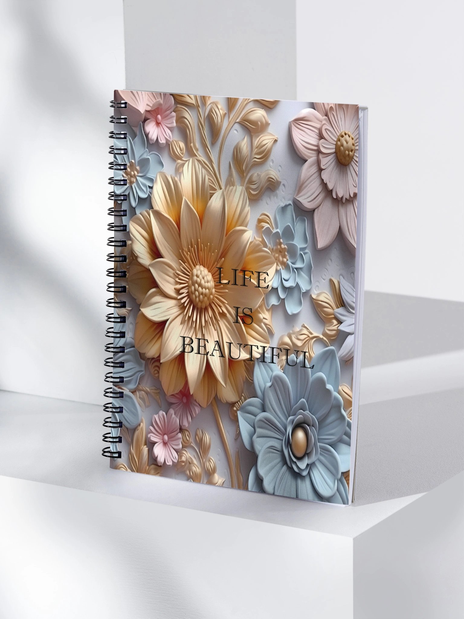 Floral Bliss Spiral Notebook product image (4)