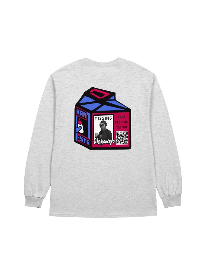 whoknowzyo missing ham-str milk longsleeve (S-5X) product image (17)
